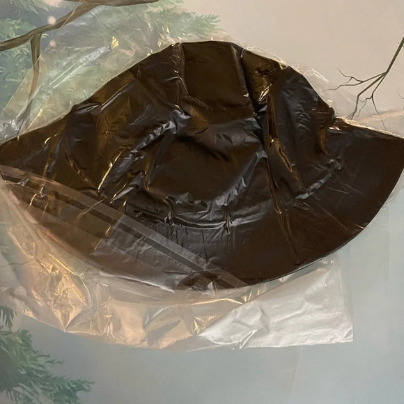 🍄HOST PICK🍄Smiley x By Samii Ryan Caution Smiles Cotton Bucket Hat, Blk/Pnk, NWT - Picture 8 of 8